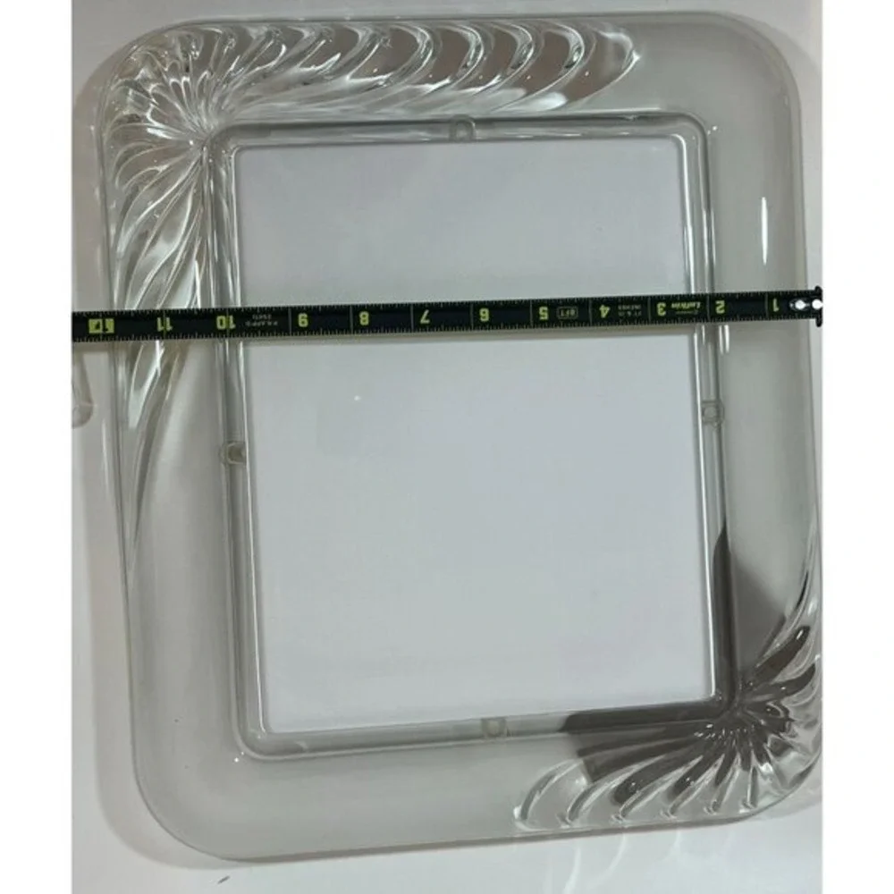 Vtg Micasa Glass Picture Frame Mystique Made in Germany Wedding Baby Child 8X10